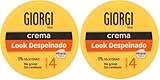 Giorgi Line - Crema Look Despeinado para un Look Depeinado, Textura y Movimiento, Acabado Natural, Flexible y Duradero, Fijación 4 Ultra- Fuerte - 125 ml (Paquete de 2)