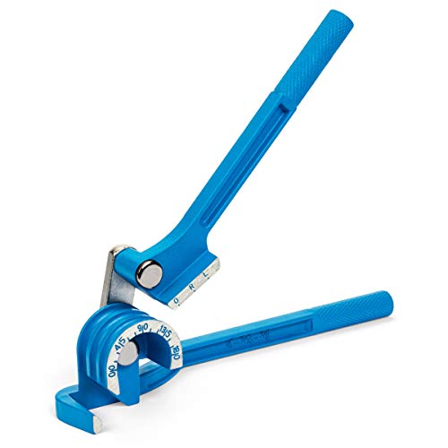LORESO Tube Bender, Tubing Bender 0-180 Degrees Pipe Bender - 3 In 1 Copper Bender for 1/4