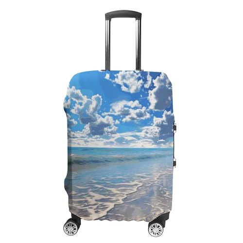 Housse de valise plage nuage pour protéger vos bagages en vacances