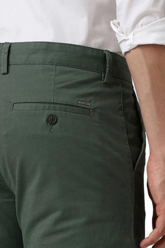 Image of Peter England Men's Regular Fit Mid Rise Pants