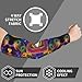 UTRSIFB Comfortable Ice Cooling Arm Sleeves for Hand Elbow, Baseball, Sports, Protect and Stay Cool All Day, Colorful Tattoo Trippy Acid Eye Arm Sleeves