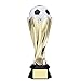 SHOP AWARDS AND GIFTS Customizable 9 Inch Plastic World Cup Soccer Trophy on a Black Base, Includes Personalization