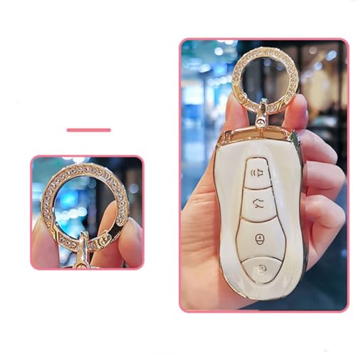 Carcasa de llave para Geely Boyue y Azkarra protector flexible acabado premium 6