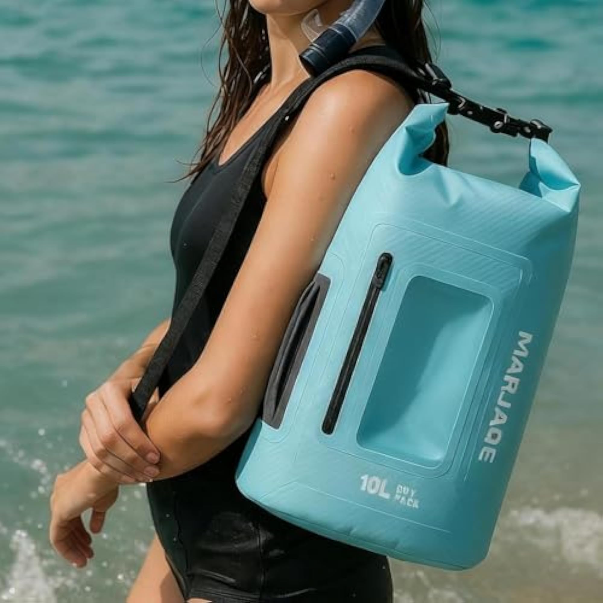 Dry Bag Organizer Roll Top Waterproof Backpack for Hiking
