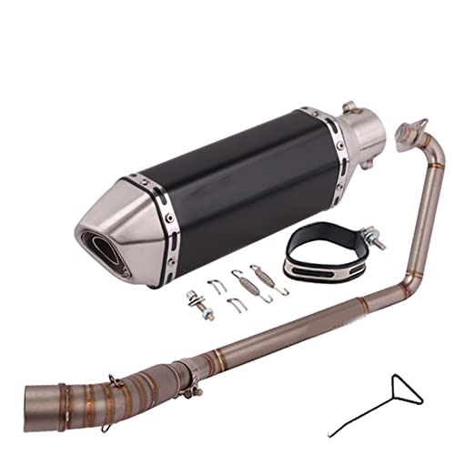 Échappement CB125R silencieux carbone pour éliminer les bruits métalliques