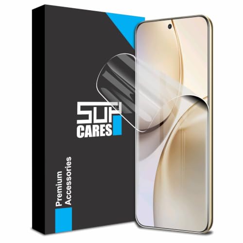 Image of SupCares TPU Unbreakable Membrane Screen Protector for Realme 14 Pro Plus (6.83 Inch) With Easy Self Installation Kit | Fingerprint Working | Edge to Edge Coverage