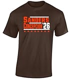 BarleyCone Shedeur Sanders KC Concepcion Cleveland 2026 Shirt T-Shirt Adult Medium Brown