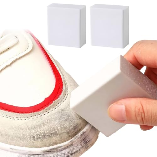 JYNXOR 2 Pièces Gomme Nettoyante Daim, Gomme Nettoyante de Supérieure pour Chaussures, Gommes pour Chaussures en Daim, Gomme Daim Chaussure, pour Nettoyer Les Taches et Les Marques