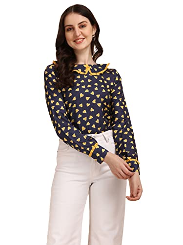 Image of Wedani Women's Floral Regular Fit Blouse