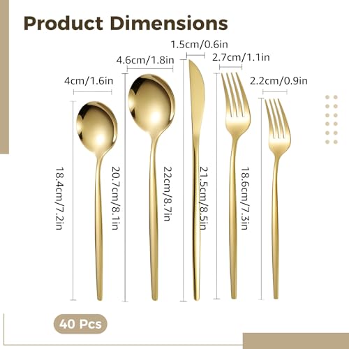 Set Cuchillos Cocina 5 Piezas Acero Inox miniatura 2