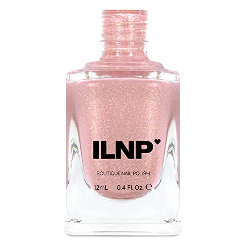 Image of ILNP Bliss - Soft Pink Holographic Nail Polish