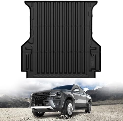 LASFIT Bed Mat for Ford Ranger 2026 2025 2024 5.0ft Truck Bed Box