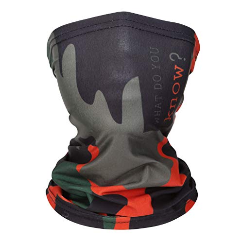 Kids Neck Gaiter Bandana Face Mouth Cover Scarf Anti Dust Balaclava Face Coverings