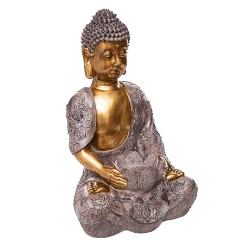 Atmosphera - Statuette Bouddha - résine - H37 cm