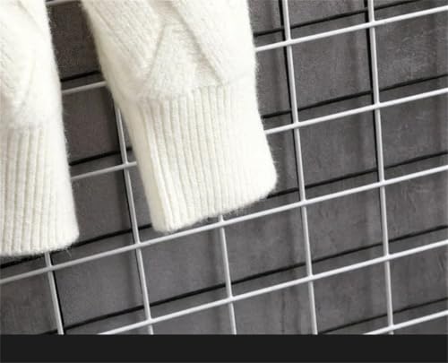 Men Vintage Warm Loose Sweater Plaid Pullover Winter Loose Harajuku Style Knitted Sweaters O-Neck Male Top2