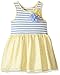 Marmellata Little Girls' Yellow and Blue Tank Dress