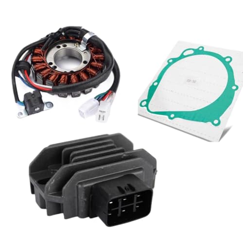 Kit estator y rectificador compatible con Suzuki LTZ400 y KFX400, junta y regulador de encendido
