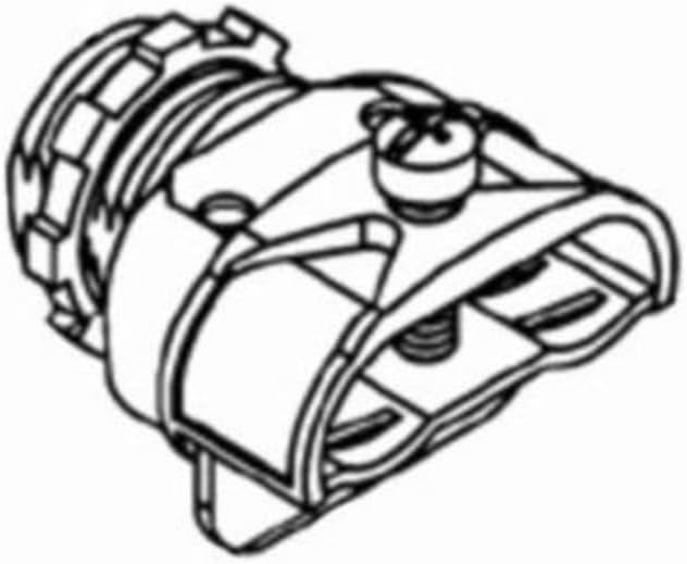 Diagram of Generic Duplex 3/8 inch Wire Box Connector