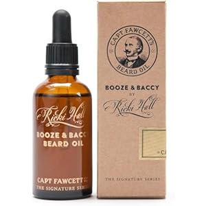 Captain Fawcett Ricki Hall’s Booze & Baccy Beard Oil 50ml