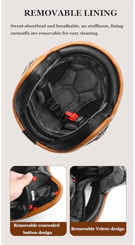 Casque jet moto bluetooth homologué ECE DOT taille S pour scooter électrique - 7