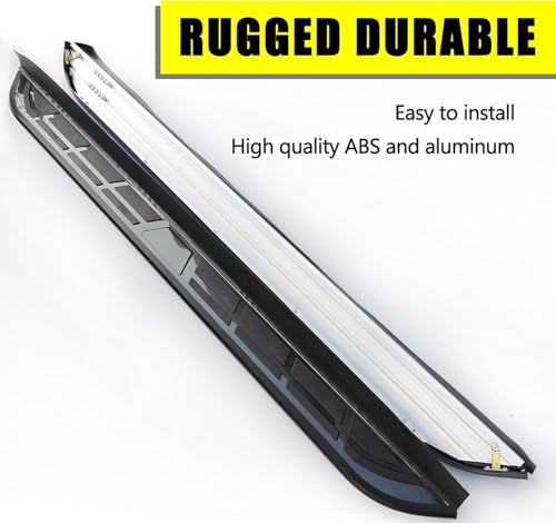 Estribos laterales de aluminio negro para Toyota Grand Highlander 2024-2026 miniatura 4