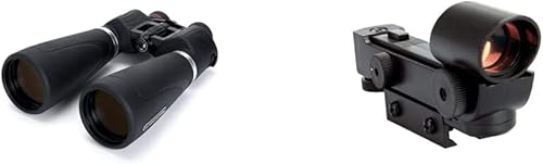 Celestron Binoculares SkyMaster Pro de 15 x 70 para astronomía y telescopio de puntero de estrellas 51630, negro