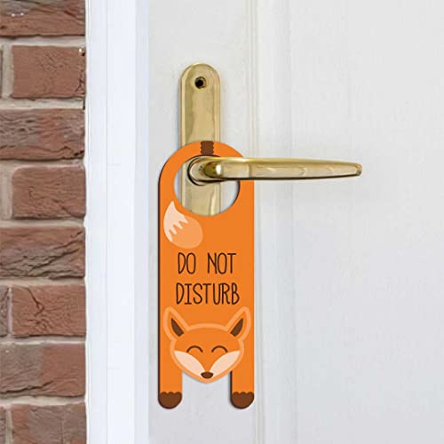Image of CVANU Do Not Disturb Wooden Door Sign Hanger Size(24cm x 8.5cm) cv71