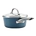Ayesha Curry Home Collection Nonstick Cookware Pots and Pans Set, 9 Piece, Twilight Teal
