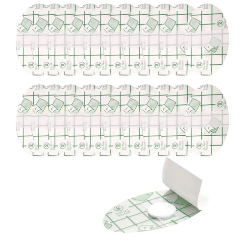 20 Stück Wasserdicht Ohr Patches Ohrenschutz, Wasserdichte Ohrpflaster, Ohrenschutz Wasser, Ultradünne Transparente Wasserdichte Ohrsticker, Geeignet zum Duschen, Schwimmen, Surfen