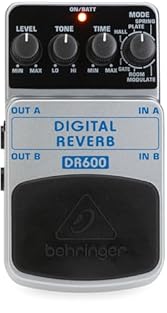 Studio-Quality Reverb: Add rich, warm, studio-grade reverb to any live performance or recording with the DR600, delivering professional sound in any setting Six Stunning Reverbs: Choose from six high-resolution, 24-bit reverb effects, including Sprin...