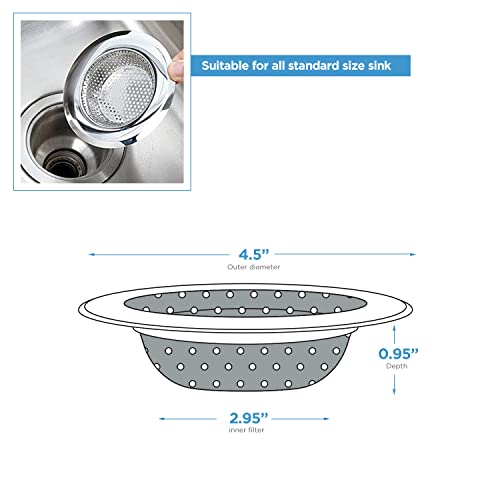 Canastilla para colador de fregadero de cocina 3 unidades miniatura 4