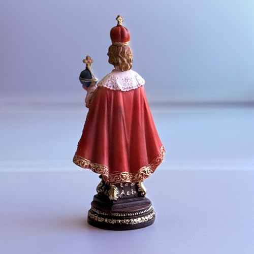 Estatua de Resina Niño de Praga 8 pulgadas miniatura 4