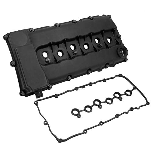 X AUTOHAUX 03H103429D Car Engine Valve Cover for Audi Q7 3.6L 2007-2010 for Volkswagen Touareg 3.6L 2007-2017