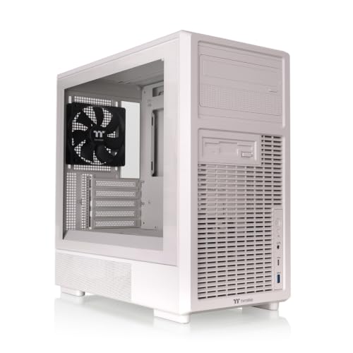 Thermaltake Retro 260; Micro Chassis; 2x120mm PWM Fans Included; mATX/mITX Support; 280mm Rad Support; 370mm GPU Clearance; 165mm Air Cooler Clearance; GPU Support Brace; Grey/Beige; CA-11P-00SQWN-00