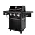 Coleman Revolution 3-Burner Gas Grill with Side Burner, Convertible Propane to Natural Gas, 45,000 + 13,000 BTU, 650 sq in, Outdoor BBQ Grill