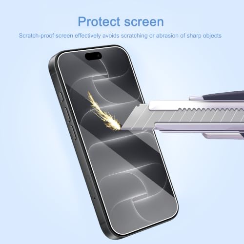 3-Pk Ailun iPhone 18 Pro/18 Pro Max/Duo Tempered Glass Screen & Lens Protectors - image 5
