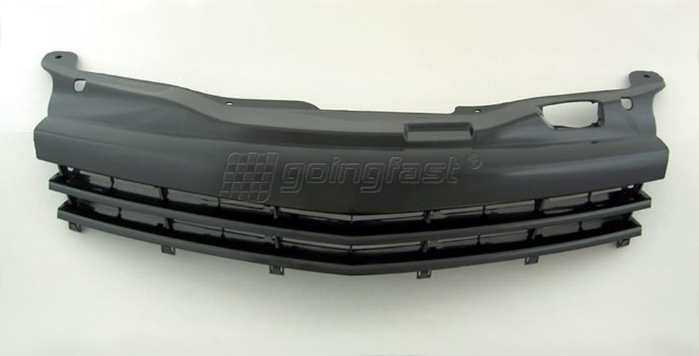 Kühler- Sport- Front- Rippen- Grill ohne Emblem Schwarz Eintragungsfrei