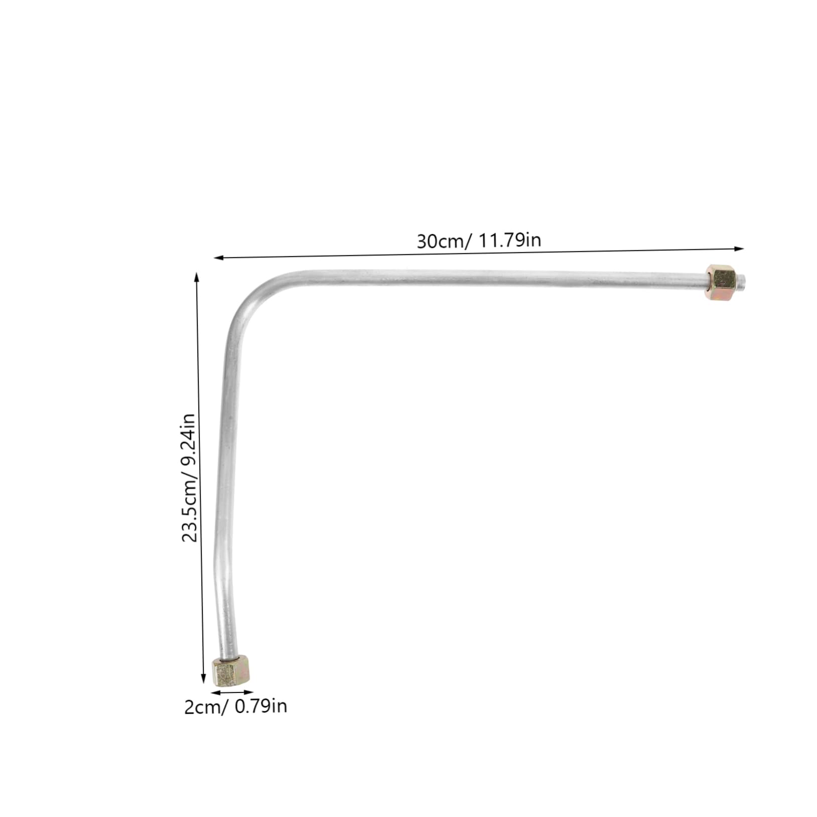 Amosfun Tubo Scarico per Compressore Aria Alluminio Sostituzione Flessibile per Accessori Compressore Alta Efficienza e Design Moderno per Officina e Garage