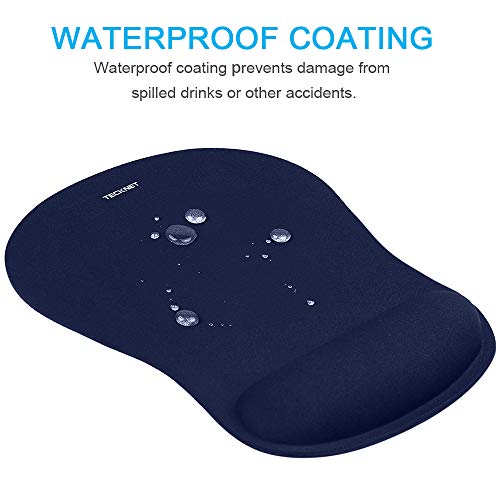 Image of TECKNET Ergonomic Mouse Pad with Wrist Support