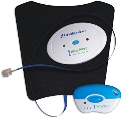 babyalertusa Childminder Infant-Toddler Elite Pad Systems Single Pack, Blue/White
