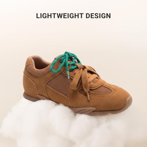 Women's Retro Lace Up Sneakers - image 3