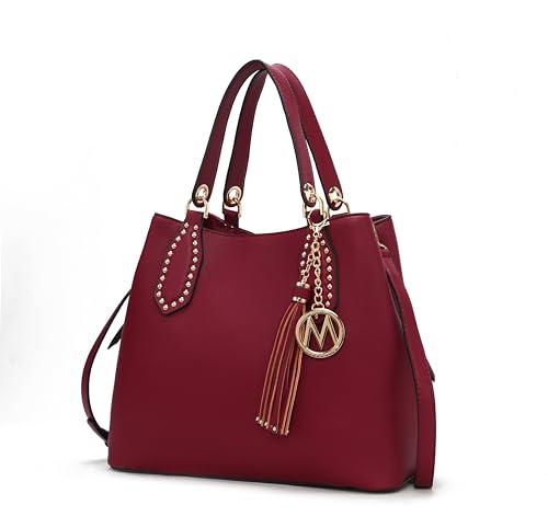 Image of MKF Collection Crossbody Hobo Bag for Womens Fashion - PU Leather Shoulder Purse - Top Handle Handbag by Mia k