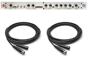 dbx 286S Preamplifier Channel Strip Mic Pre Amp w/ 2X 25' XLR