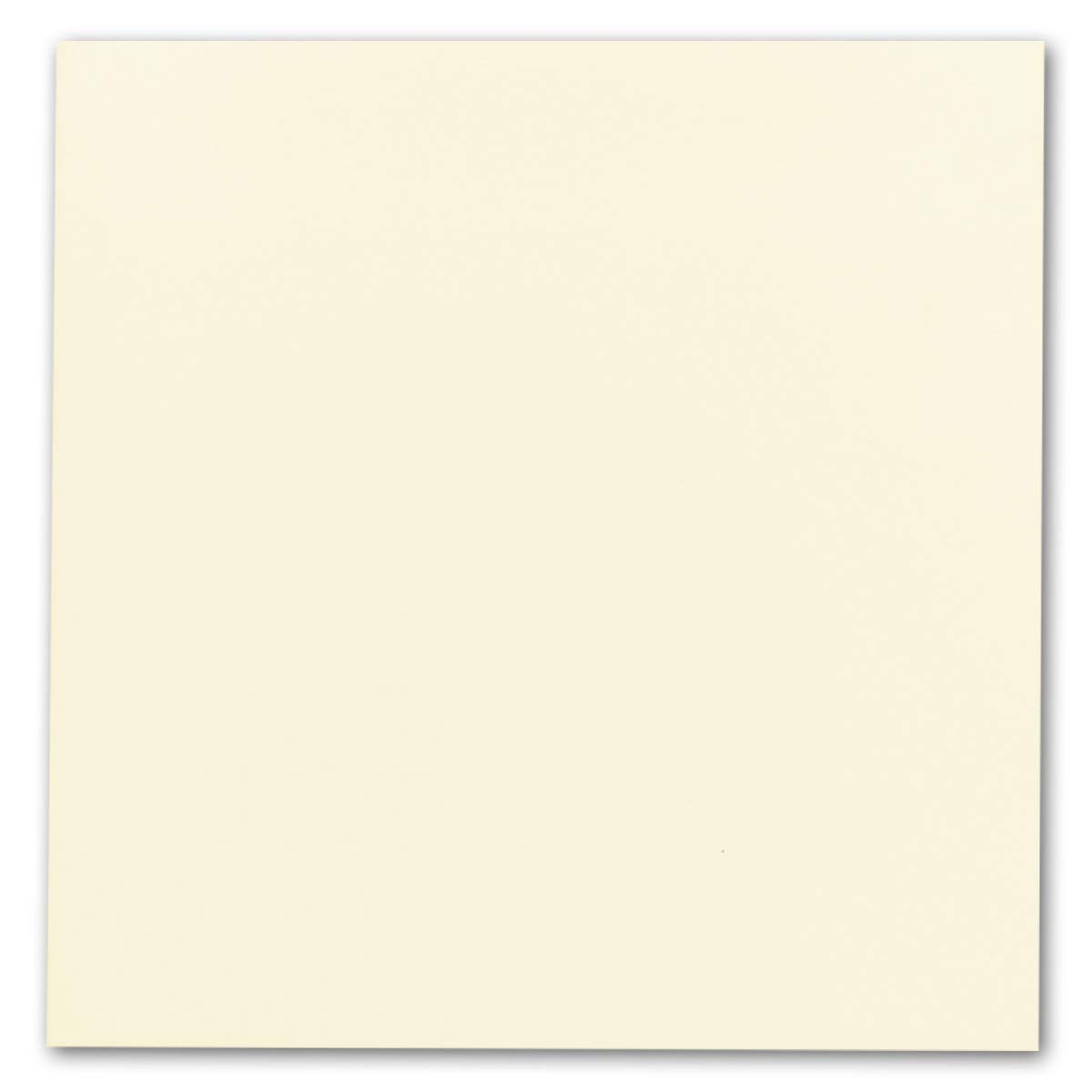 Lot De 50 Cartes Simples Carrées 15 X 15 Cm Vert Eucalyptus 240 G/m² Vierges