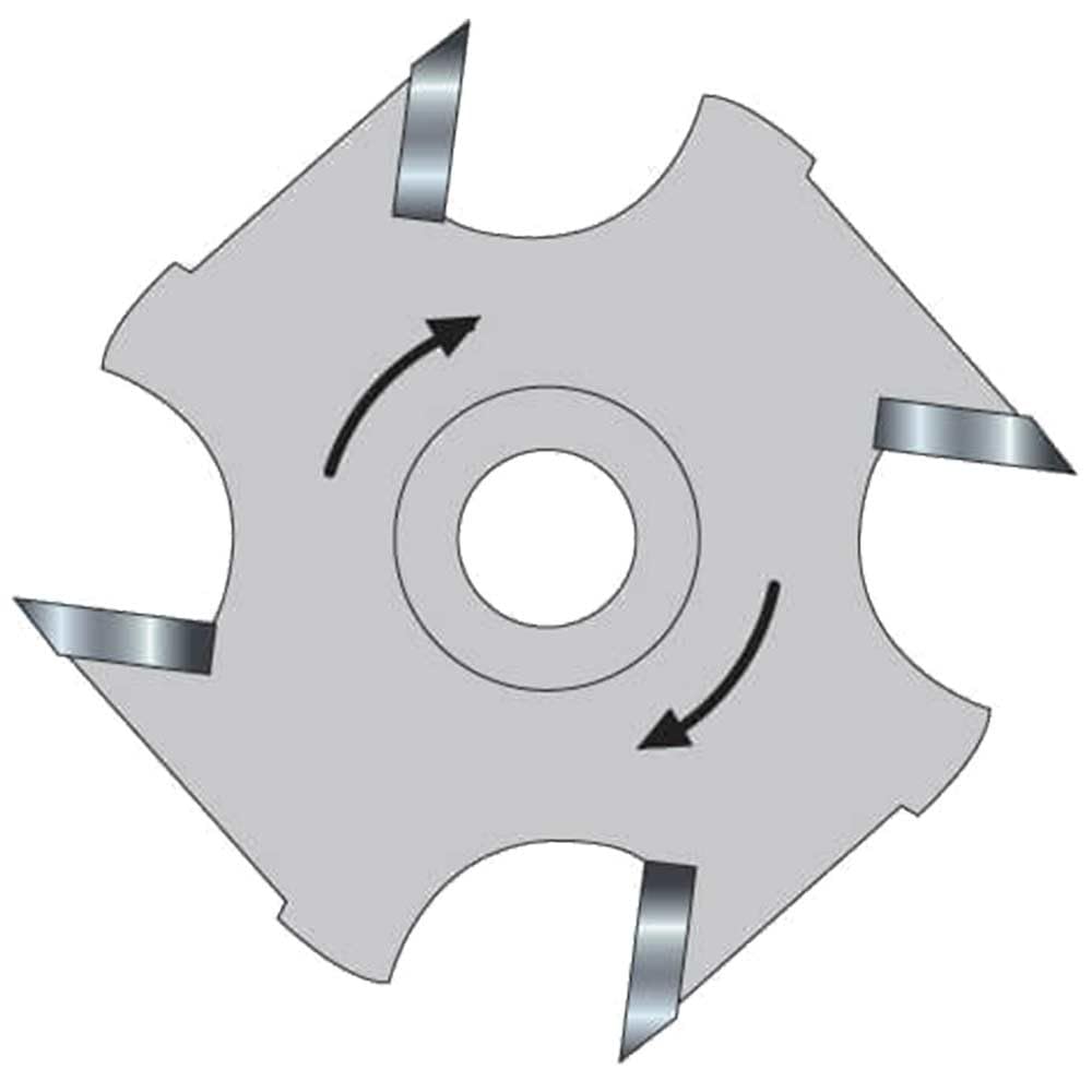 Trend Professional Slotter 5mm Kerf M12mm Bore Router Cutter, 34/110TC