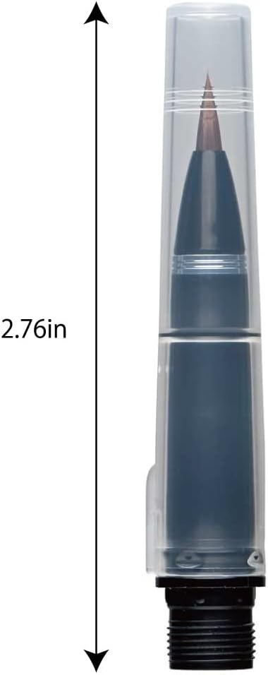 Kuretake Spare Nib ZIG KARAPPO-PEN Cartridge type (Brush), For Making original pen, lettering, calligraphy, illustration, art, writing, drawing, Made in Japan
