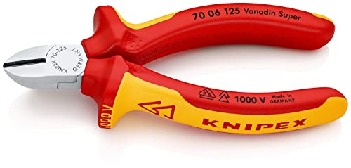 Knipex 70 06 125 VDE Seitenschneider 125 mm, Schneidleistung 3mm