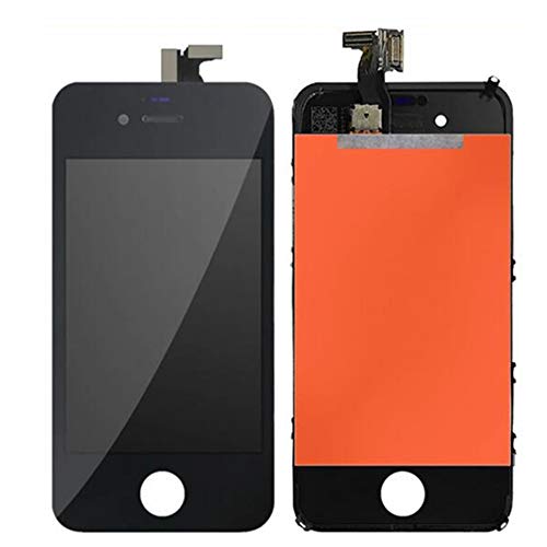 joliwow Tested! TFT LCD Touch Screen Replacement for iPhone 4 4s Screen Black White LCD Display Touch Screen (Black, for iPhone 4)