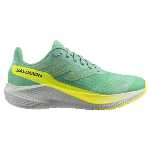 SALOMON Zapatillas Running Mujer Aero Blaze Verde/Amarillo AH 2026, verde, 38 EU