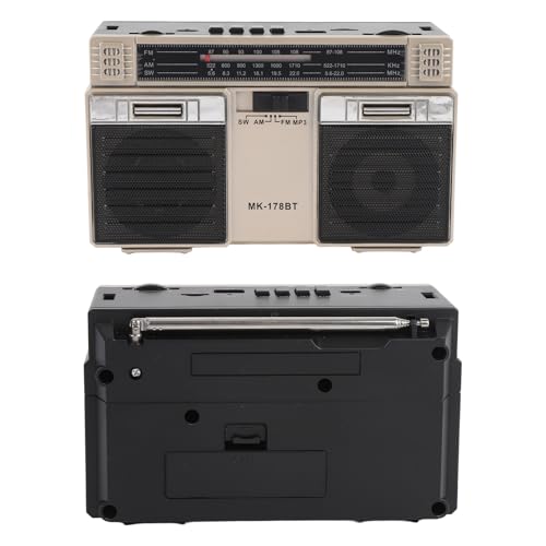 Radio portátil AM FM SW con Bluetooth y batería recargable miniatura 6